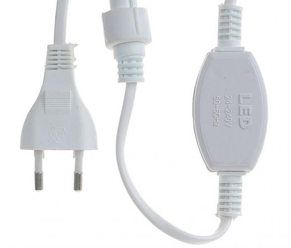 Комплект для подкл. гирлянд Занавес до 8000 LED, Н.Б. 2W, для мульти, фикс., мерцание