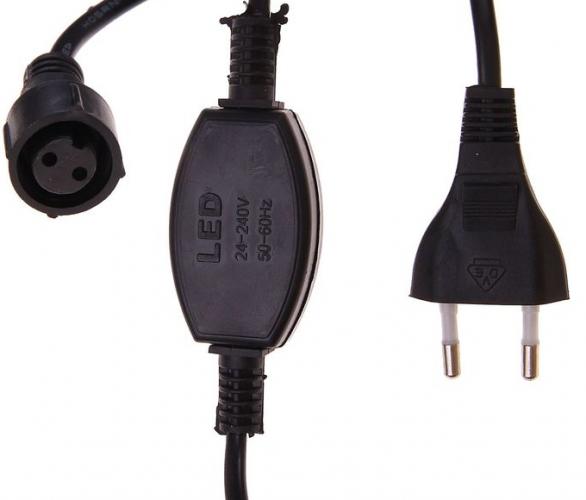 Комплект для подкл. гирлянд Занавес до 8000 LED, Н.Т. 2W, для мульти, фикс., мерцание