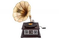 Граммофон 14" квадрат камень оклад №145